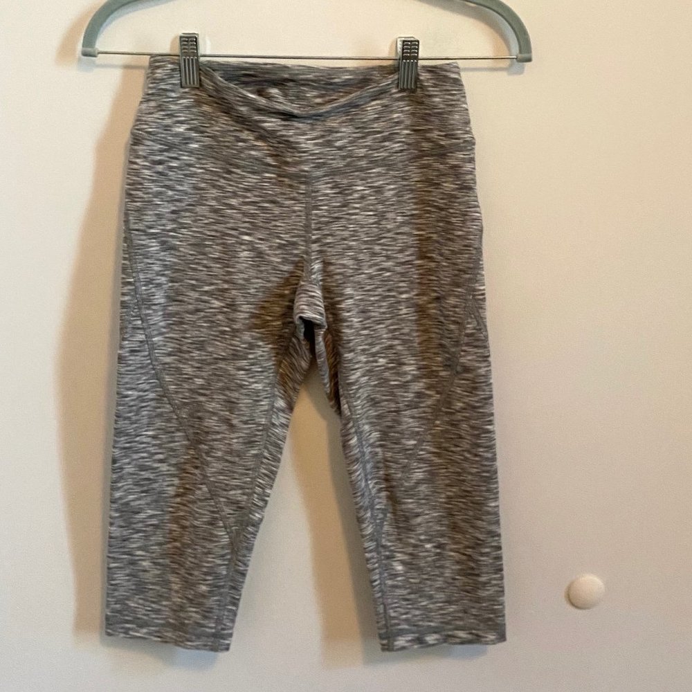 Zella by Nordstrom Spacedye Crop Leggings